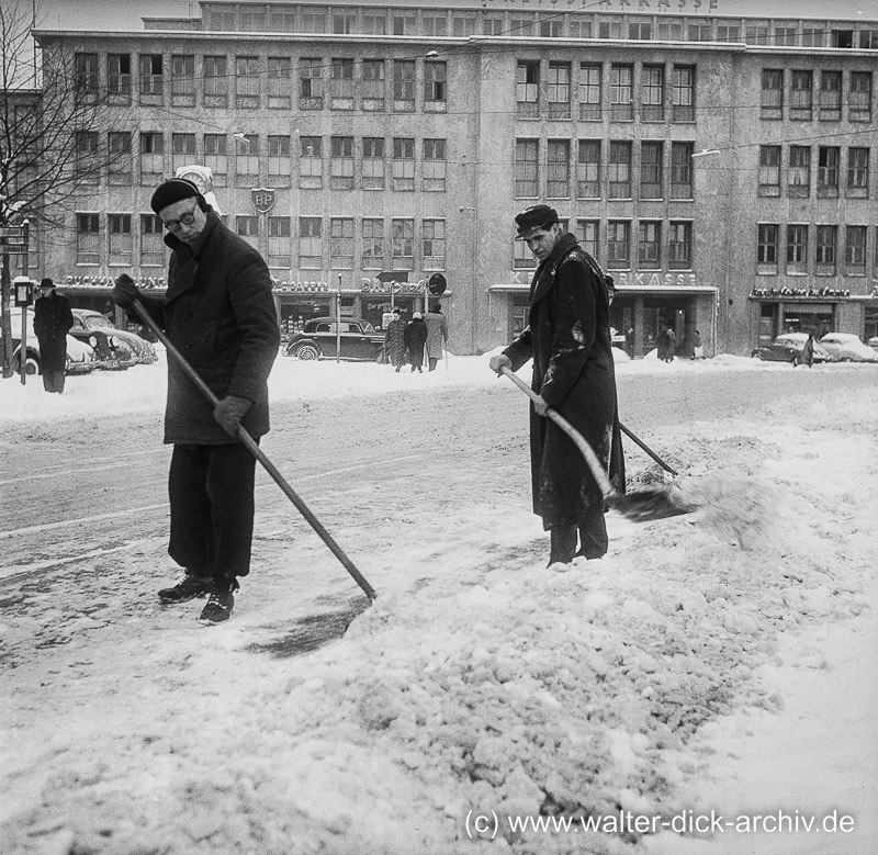 Köln im Winter 1953